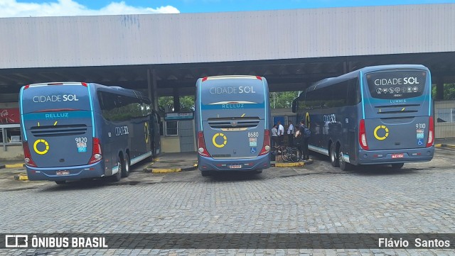 Viação Cidade Sol 8680 na cidade de Cruz das Almas, Bahia, Brasil, por Flávio  Santos. Número da foto: #13047427.