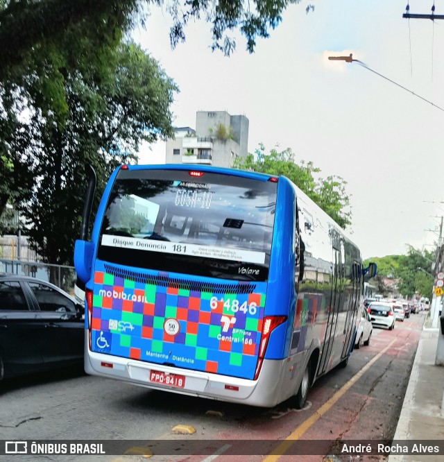 Viação Paratodos > São Jorge > Metropolitana São Paulo > Mobibrasil 6 4846 na cidade de São Paulo, São Paulo, Brasil, por André  Rocha Alves. Número da foto: #13049316.