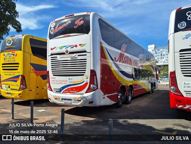 Marmentur Turismo 2323 na cidade de Porto Alegre, Rio Grande do Sul, Brasil, por JULIO SILVA. Número da foto: #13047695.