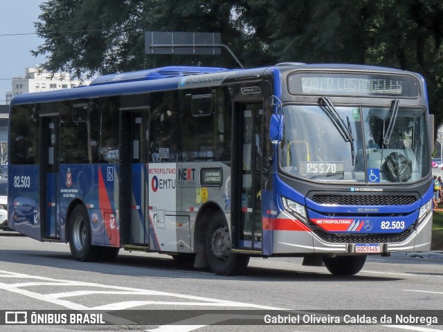 Next Mobilidade - ABC Sistema de Transporte 82.503 na cidade de São Bernardo do Campo, São Paulo, Brasil, por Gabriel Oliveira Caldas da Nobrega. Número da foto: #13048316.