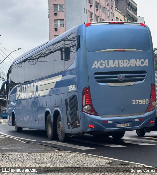 Viação Águia Branca 27580 na cidade de Vitória, Espírito Santo, Brasil, por Sergio Corrêa. Número da foto: #13047159.