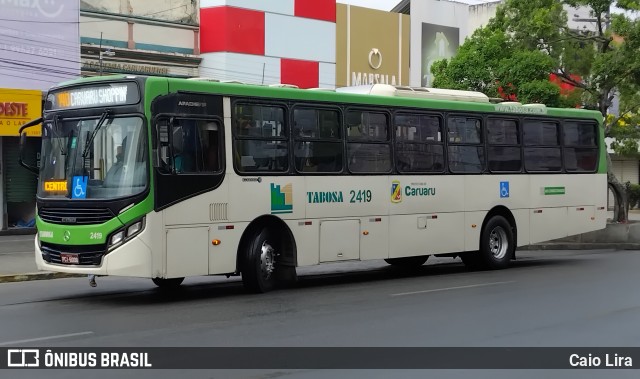Auto Viação Tabosa 2419 na cidade de Caruaru, Pernambuco, Brasil, por Caio Lira. Número da foto: #13047242.