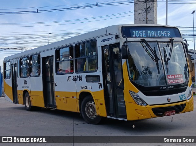 Empresa de Transportes Nova Marambaia AT-86114 na cidade de Belém, Pará, Brasil, por Samara Goes. Número da foto: #13047676.