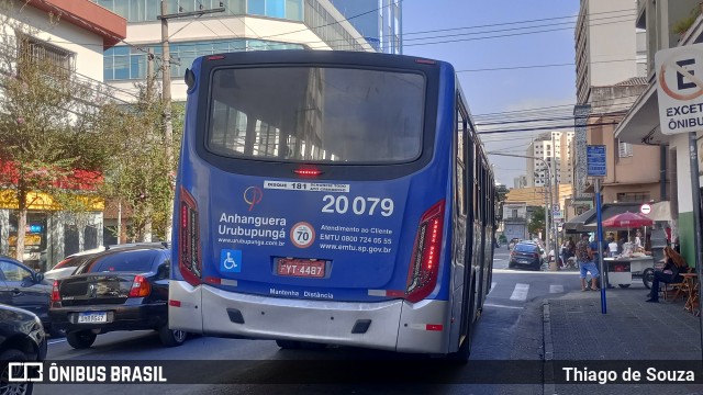 Auto Viação Urubupungá 20.079 na cidade de São Paulo, São Paulo, Brasil, por Thiago de Souza. Número da foto: #13046902.
