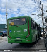 Transportes Santo Antônio RJ 161.109 na cidade de Duque de Caxias, Rio de Janeiro, Brasil, por Alex Meireles. Número da foto: #13047654.