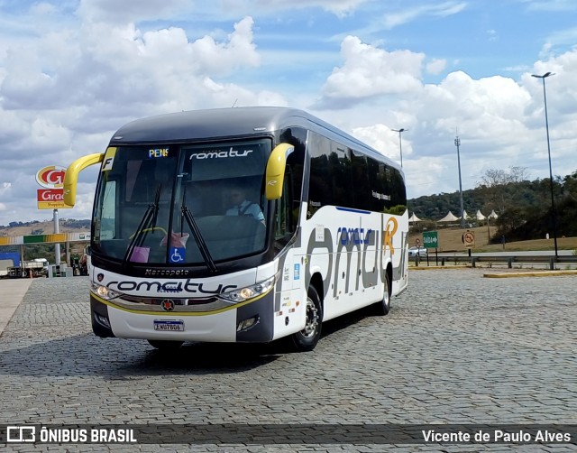 Romatur Transportadora Turística 2222022 na cidade de Ribeirão Vermelho, Minas Gerais, Brasil, por Vicente de Paulo Alves. Número da foto: #13049818.