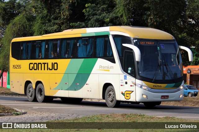 Empresa Gontijo de Transportes 19255 na cidade de Muriaé, Minas Gerais, Brasil, por Lucas Oliveira. Número da foto: #13050603.