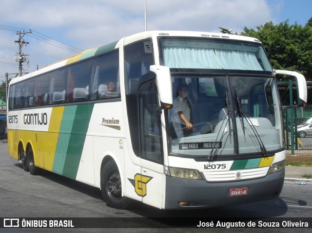 Empresa Gontijo de Transportes 12075 na cidade de São Paulo, São Paulo, Brasil, por José Augusto de Souza Oliveira. Número da foto: #13051948.