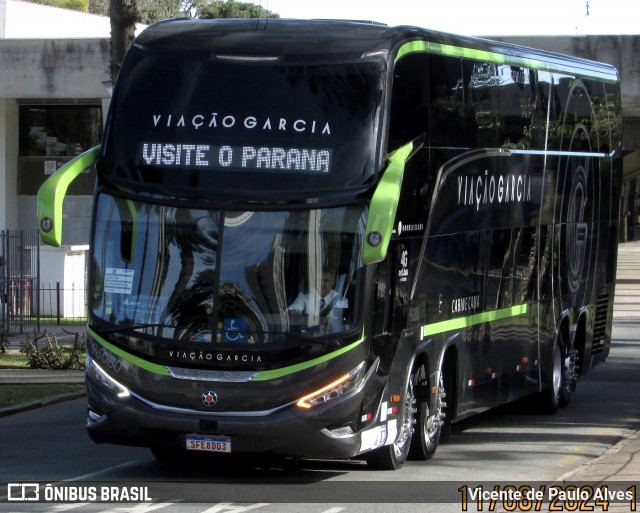 Viação Garcia 96080 na cidade de Curitiba, Paraná, Brasil, por Vicente de Paulo Alves. Número da foto: #13051392.