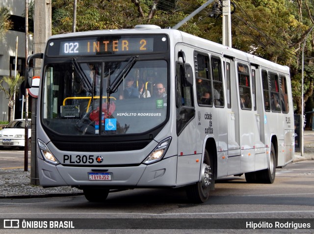 SPE VIA MOBILIDADE S/A PL305 na cidade de Curitiba, Paraná, Brasil, por Hipólito Rodrigues. Número da foto: #13052779.