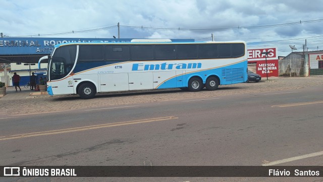 Emtram 4770 na cidade de Barra da Estiva, Bahia, Brasil, por Flávio  Santos. Número da foto: #13049861.