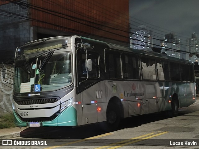 Auto Viação Urubupungá 00232 na cidade de Osasco, São Paulo, Brasil, por Lucas Kevin. Número da foto: #13050263.