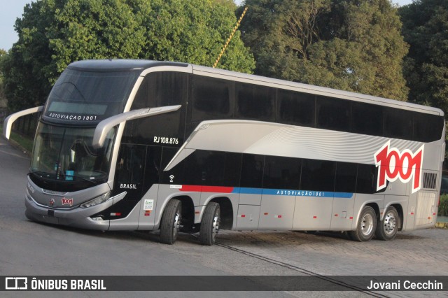 Auto Viação 1001 RJ 108.876 na cidade de Caxias do Sul, Rio Grande do Sul, Brasil, por Jovani Cecchin. Número da foto: #13052484.