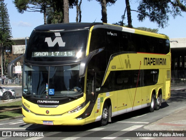 Viação Nova Itapemirim 40256 na cidade de Curitiba, Paraná, Brasil, por Vicente de Paulo Alves. Número da foto: #13051376.