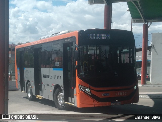 Auto Ônibus São João 11017 na cidade de Feira de Santana, Bahia, Brasil, por Emanuel Silva. Número da foto: #13053030.