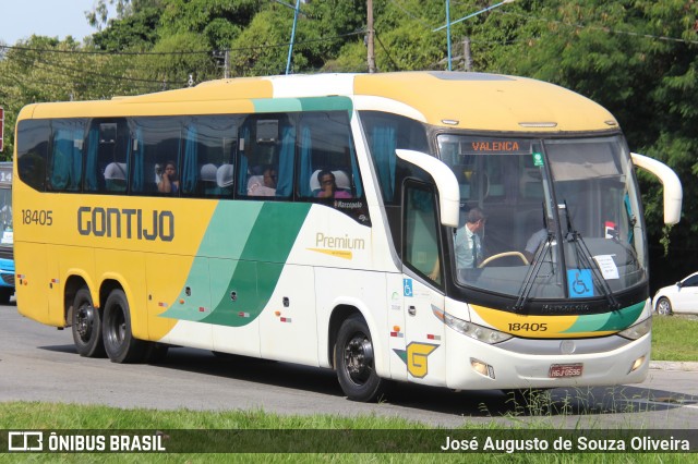Empresa Gontijo de Transportes 18405 na cidade de Resende, Rio de Janeiro, Brasil, por José Augusto de Souza Oliveira. Número da foto: #13051906.