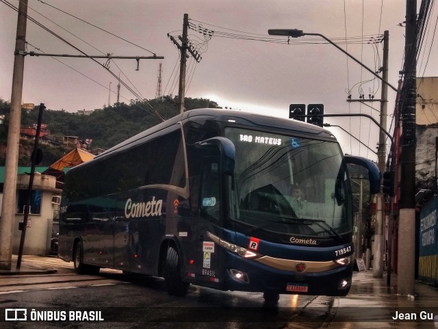 Viação Cometa 719547 na cidade de Santos, São Paulo, Brasil, por Jean Gu. Número da foto: #13050432.