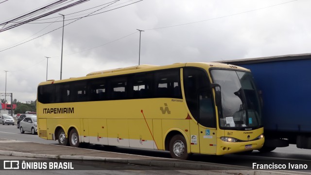 Viação Itapemirim 8617 na cidade de São Paulo, São Paulo, Brasil, por Francisco Ivano. Número da foto: #13052412.