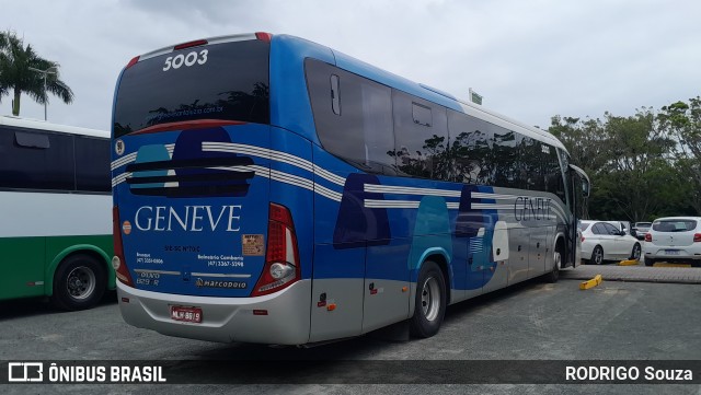 Santa Luzia Transporte e Turismo - Geneve Turismo 5003 na cidade de Penha, Santa Catarina, Brasil, por RODRIGO Souza. Número da foto: #13050453.