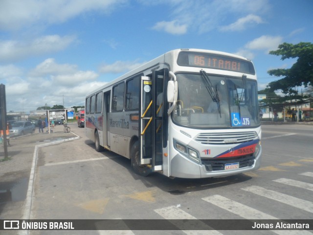 Maravilha Auto Ônibus ITB-06.02.062 na cidade de Itaboraí, Rio de Janeiro, Brasil, por Jonas Alcantara. Número da foto: #13049808.