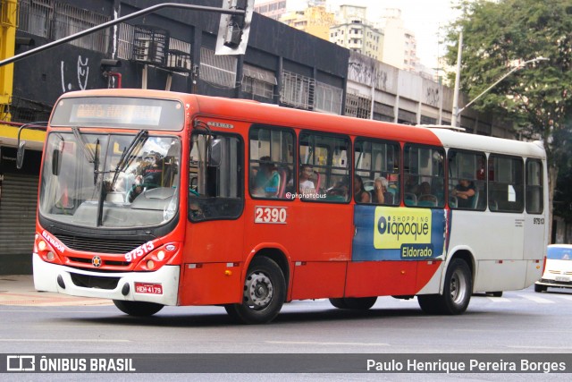 Viação Belo Monte Transportes Coletivos 97513 na cidade de Barra do Piraí, Rio de Janeiro, Brasil, por Paulo Henrique Pereira Borges. Número da foto: #13051817.