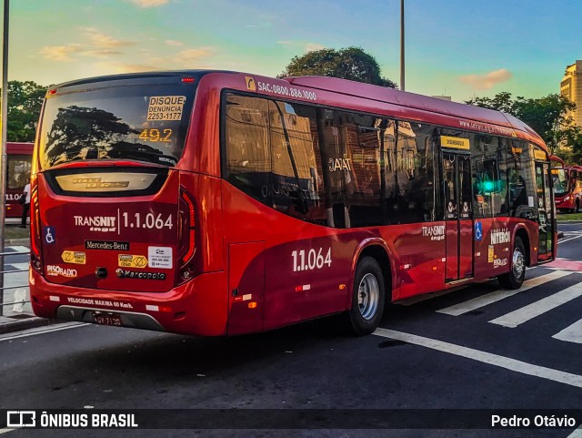 Auto Lotação Ingá 1.1.064 na cidade de Niterói, Rio de Janeiro, Brasil, por Pedro Otávio. Número da foto: #13052030.
