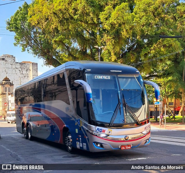 AGM Transportes e Turismo 1000 na cidade de Santos, São Paulo, Brasil, por Andre Santos de Moraes. Número da foto: #13052187.