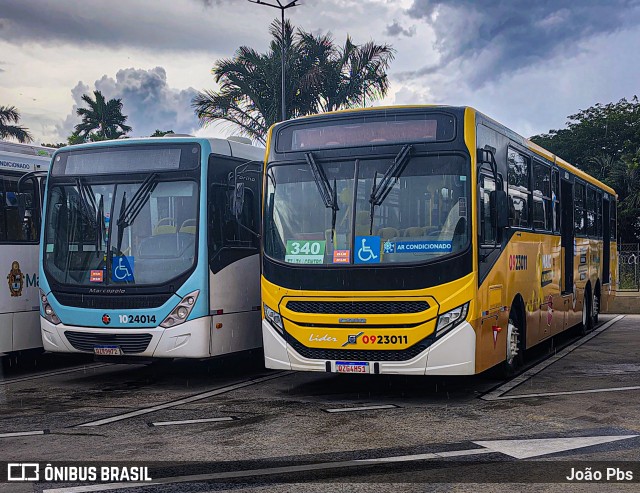 Auto Ônibus Líder 0923011 na cidade de Manaus, Amazonas, Brasil, por João Pbs. Número da foto: #13052458.