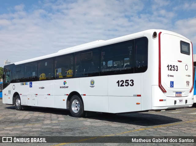 VB Transportes e Turismo 1253 na cidade de Campinas, São Paulo, Brasil, por Matheus Gabriel dos Santos. Número da foto: #13053175.