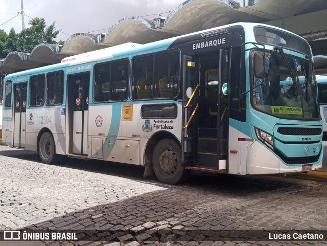 Auto Viação São José 12304 na cidade de Fortaleza, Ceará, Brasil, por Lucas Caetano. Número da foto: #13050177.
