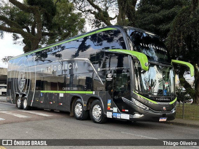 Viação Garcia 86079 na cidade de Curitiba, Paraná, Brasil, por Thiago Oliveira. Número da foto: #13052817.