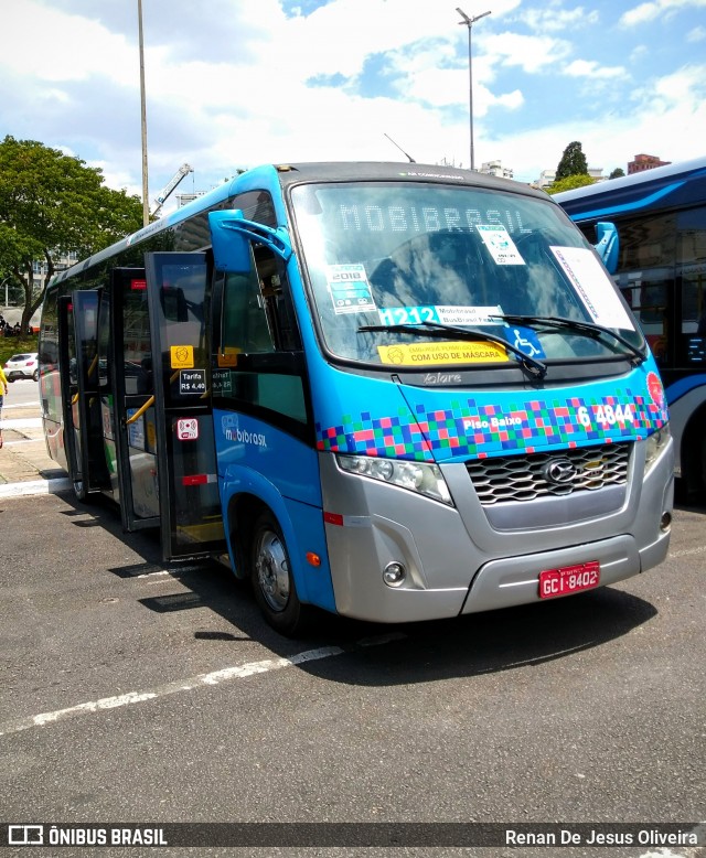 Viação Paratodos > São Jorge > Metropolitana São Paulo > Mobibrasil 6 4844 na cidade de São Paulo, São Paulo, Brasil, por Renan De Jesus Oliveira. Número da foto: #13050305.