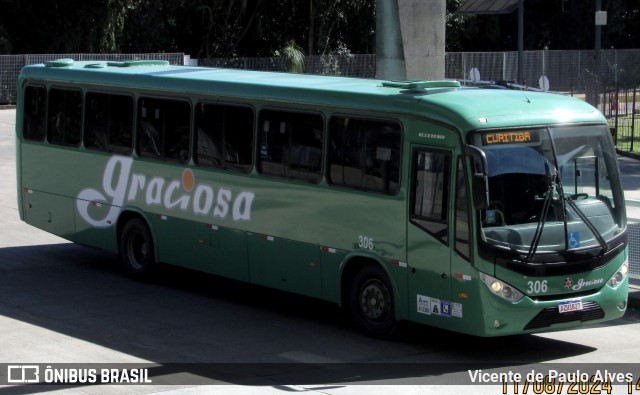 Viação Graciosa 306 na cidade de Curitiba, Paraná, Brasil, por Vicente de Paulo Alves. Número da foto: #13049828.