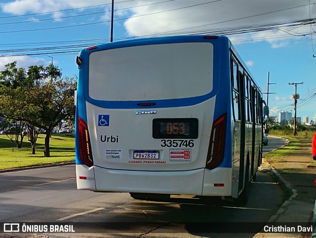 Urbi Mobilidade Urbana 335746 na cidade de Samambaia, Distrito Federal, Brasil, por Cristhian Davi. Número da foto: #13051429.
