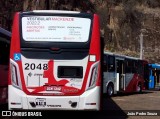 Itajaí Transportes Coletivos 2048 na cidade de Campinas, São Paulo, Brasil, por João Pedro Souza. Número da foto: #:id.