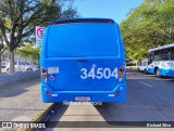 Transporte Coletivo Estrela 34504 na cidade de Florianópolis, Santa Catarina, Brasil, por Richard Silva. Número da foto: #13050328.