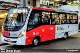 Pêssego Transportes 4 7593 na cidade de São Paulo, São Paulo, Brasil, por Cauan Ferreira. Número da foto: #13050723.