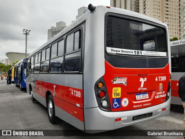 Pêssego Transportes 4 7309 na cidade de Barueri, São Paulo, Brasil, por Gabriel Brunhara. Número da foto: #13054301.