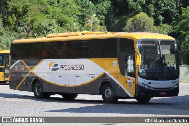 Viação Progresso 31308 na cidade de Leopoldina, Minas Gerais, Brasil, por Christian  Fortunato. Número da foto: #13053202.