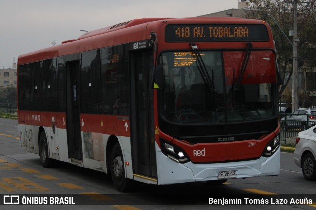 Redbus Urbano 1718 na cidade de Lo Prado, Santiago, Metropolitana de Santiago, Chile, por Benjamín Tomás Lazo Acuña. Número da foto: #13053263.
