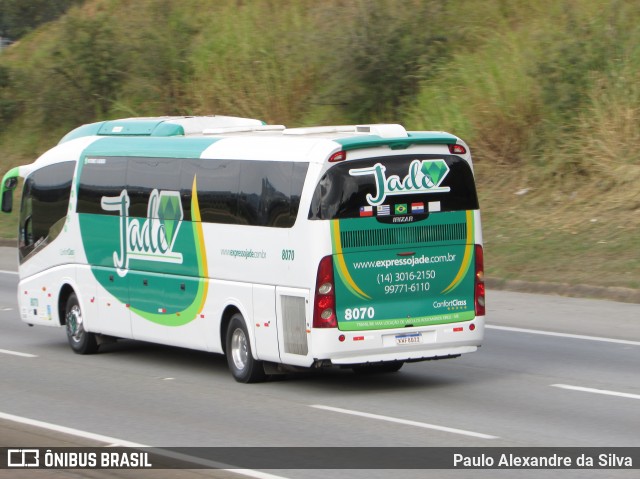 Expresso Jade 8070 na cidade de Mairinque, São Paulo, Brasil, por Paulo Alexandre da Silva. Número da foto: #13054869.