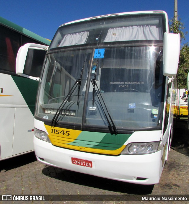 Empresa Gontijo de Transportes 11545 na cidade de Belo Horizonte, Minas Gerais, Brasil, por Maurício Nascimento. Número da foto: #13055443.