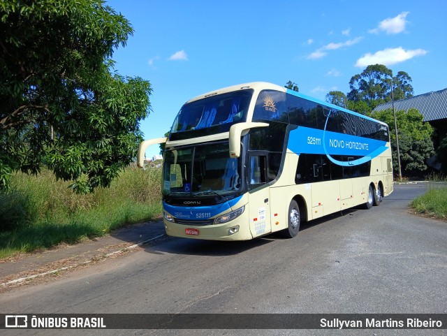 Viação Novo Horizonte 525111 na cidade de Anápolis, Goiás, Brasil, por Sullyvan Martins Ribeiro. Número da foto: #13054948.