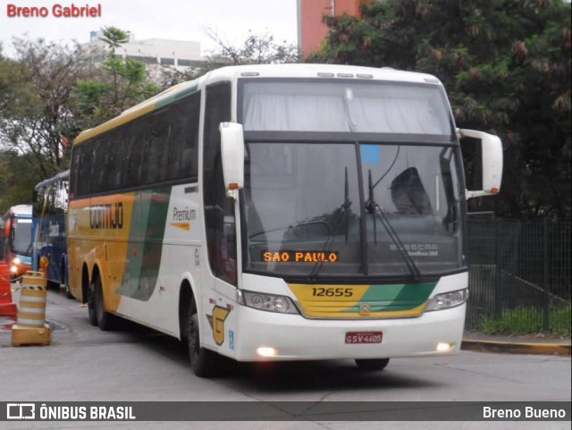Empresa Gontijo de Transportes 12655 na cidade de São Paulo, São Paulo, Brasil, por Breno Bueno. Número da foto: #13054649.
