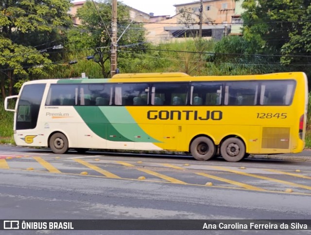 Empresa Gontijo de Transportes 12845 na cidade de Santa Luzia, Minas Gerais, Brasil, por Ana Carolina Ferreira da Silva. Número da foto: #13054844.