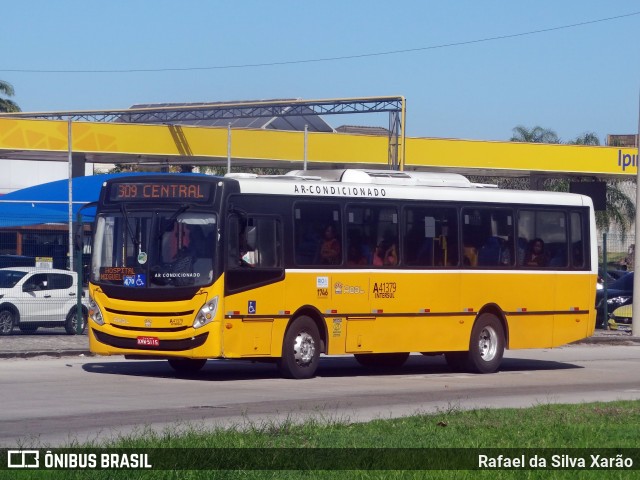 Real Auto Ônibus A41379 na cidade de Rio de Janeiro, Rio de Janeiro, Brasil, por Rafael da Silva Xarão. Número da foto: #13055376.