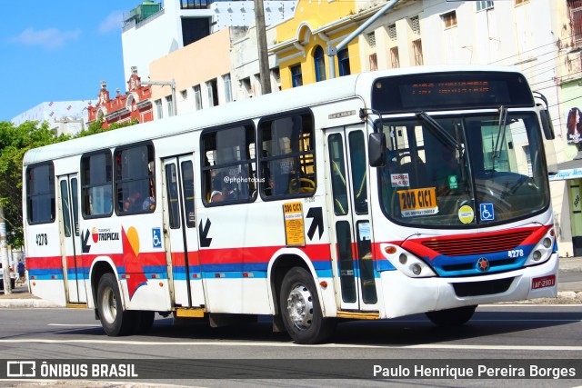 Transporte Tropical 4278 na cidade de Aracaju, Sergipe, Brasil, por Paulo Henrique Pereira Borges. Número da foto: #13054374.