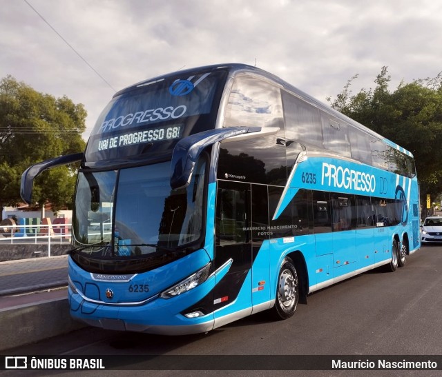 Auto Viação Progresso 6235 na cidade de Paulo Afonso, Bahia, Brasil, por Maurício Nascimento. Número da foto: #13055140.