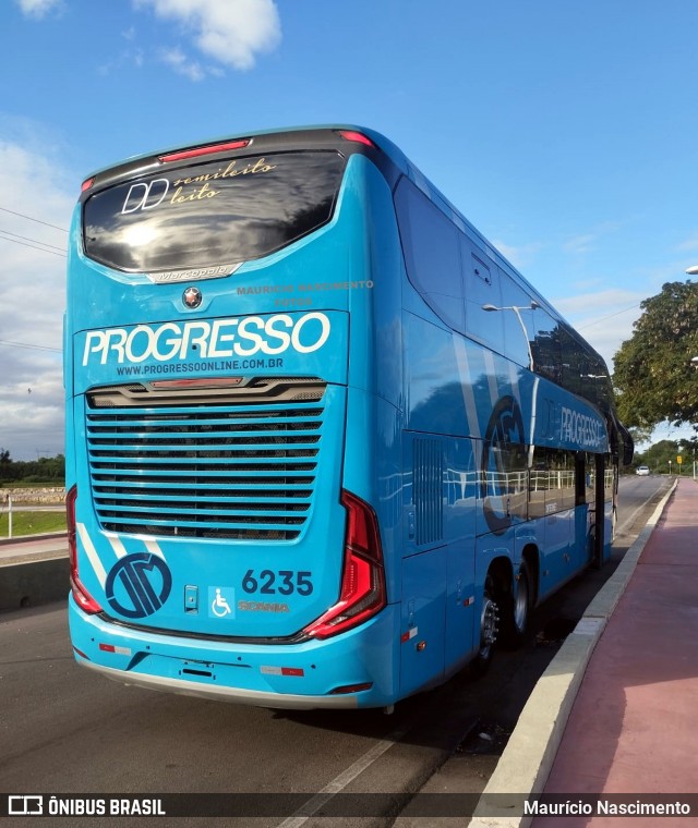 Auto Viação Progresso 6235 na cidade de Paulo Afonso, Bahia, Brasil, por Maurício Nascimento. Número da foto: #13055156.
