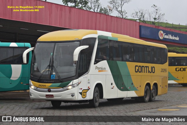 Empresa Gontijo de Transportes 21255 na cidade de João Monlevade, Minas Gerais, Brasil, por Mairo de Magalhães. Número da foto: #13056617.